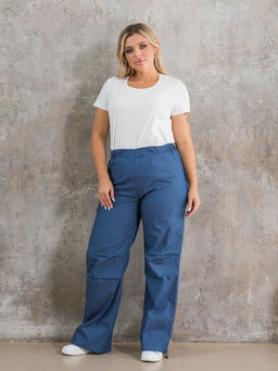 Брюки 1353 темно-синий - Novita фото 4