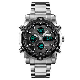 Часы наручные Skmei мужские электронные спортивные 1389silver-black