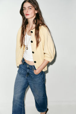 TOP PUNTO FRUNCES / Lila claro