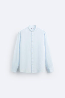 BURUSUK GORUNUMLU PAMUKLU GOMLEK - Zara фото 30