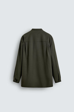 MULTI-POSITION FLOWING SHIRT - Zara фото 9