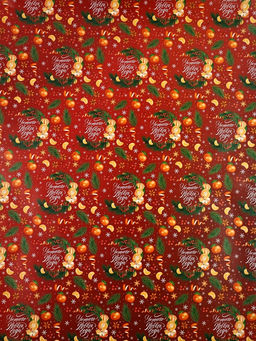 Набор упаковочной бумаги «Новый 2026 год лошади», 4 листа, 70 × 100 см