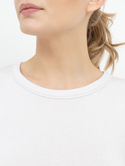 Спортивная футболка в рубчик серого цвета пепел 302677 - Mark formelle фото 3