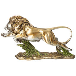 ФИГУРКА ДЕКОРАТИВНАЯ ЛЕВ 38,5Х9,4Х23СМ