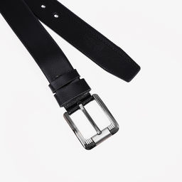 Ремень мужской, ширина 3.5 см, винт, пряжка металл, цвет чёрный - Simaland фото 2