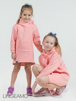 Детское платье-худи из футера с начёсом ВП-07 (6) - Lingeamo фото 11