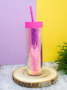 Тамблер iLikeGift "Chameleon", pink