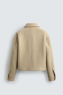 LIMITED EDITION WOOL BLEND JACKET - Zara фото 8