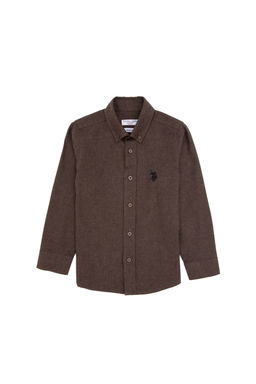 Erkek Гocuk Kahverengi Uzun Kollu Basic GГmlek - U.s. polo assn фото 5
