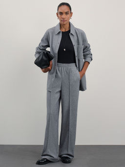 Прямые брюки с эластичным поясом / Zarina