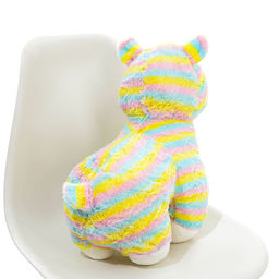 Мягкая игрушка «Лама», 45 см, в полоску