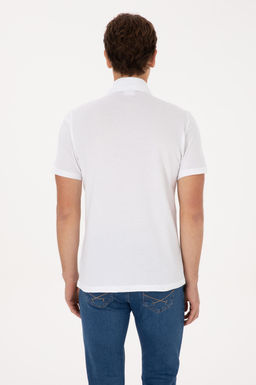 Erkek Beyaz Ti__rt - U.s. polo assn фото 5
