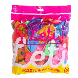 Шар латексный 12, металл, набор 100 шт., цвета МИКС - Leti фото 3