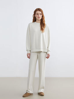 Soft Touch Oversize Kad?n Sweatshirt