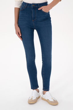 Kad_n Mavi Skinny Haigh Waist Fit Jean Pantolon - U.s. polo assn фото 2