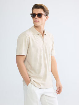 Polo Yaka ?izgili Erkek Ti??rt