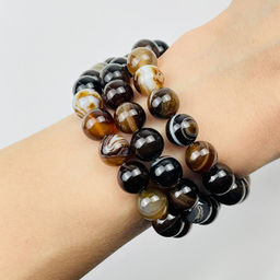 Бусины для украшений из Агата (35 бусин)