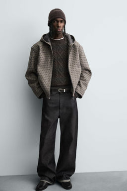 HORSE PRINT HOODIE JACKET - Zara фото 8