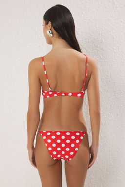 Trendyolmilla Puantiyeli Bralette Brazilian Bikini Tak?m? TBESS25BT00195  фото 4