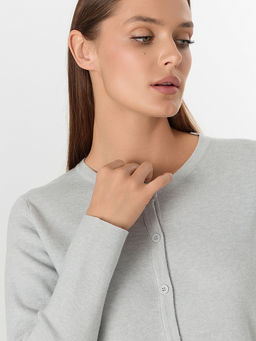 Кардиган женский серый - Mark formelle фото 5