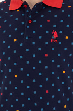 Мужская шафрановая футболка - U.s. polo assn фото 7