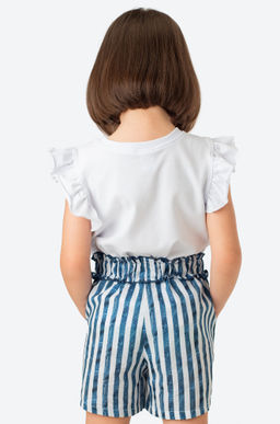 Летний хлопковый костюм с лайкрой для девочки Bonito  фото 6