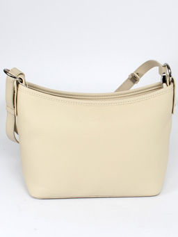Сумка женская натуральная кожа GU 2066-6749, 1отд, плечевой ремень, молочный SALE 259913 - Adelia фото 2