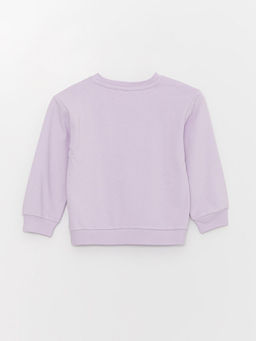 Bisiklet Yaka Minnie Mouse Bask?l? Uzun Kollu K?z ?ocuk Sweatshirt - Waikiki фото 3