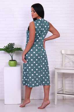 Халат женский Натали 6751 из хлопка с карманами фото 9