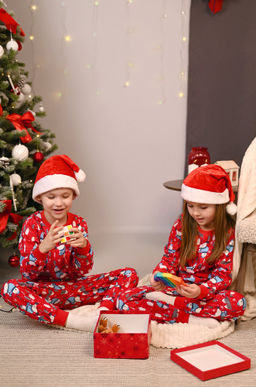 Детская новогодняя пижама Happyfox