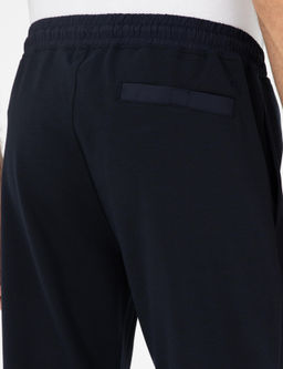 Lacivert Slim Fit Pa_as_ Lastikli Nerv_rl_ E_ofman Alt_