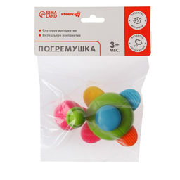 Погремушка Черепашка, цвет МИКС, Крошка Я  фото 11