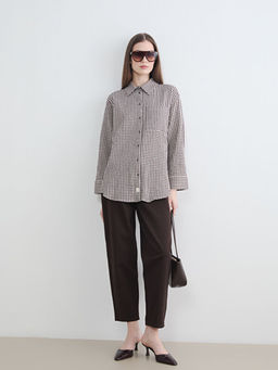 Barrel Fit Kad?n Jean Pantolon