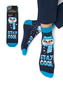 (Omsa) Omsa Style 515 нос.муж. Новый Год