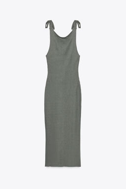 BELTED DRESS WITH BOW - Zara фото 13
