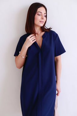 Martichelli Платье синее  фото 4