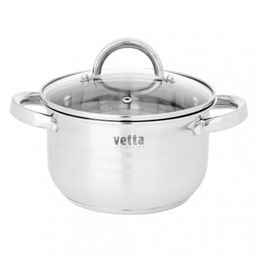 Кастрюля VETTA Фултон 20*11,5 см 2,9 л со стекл. кр. арт. 822-113
