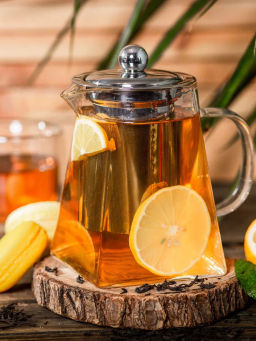 Чайник Квадро, квадратное дно, стекло 850 мл  - BESTCOFFEE фото 7