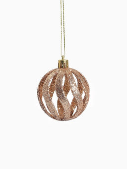 Ёлочные игрушки набор 11 шт. Чудеса 6 см, кремовый - Зимнее волшебство фото 3