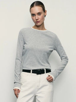 Ремень с черной металлической пряжкой / Zarina  фото 2