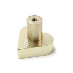 Ручка-кнопка мебельная CAPPIO HEART, цвет сатиновое золото