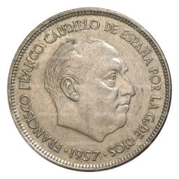 25 песет 1957 (59) года Испания