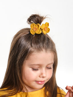 Платье нарядное хлопковое UD 7939 горчичный - Mini maxi фото 10