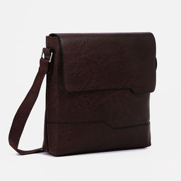 Сумка мужская, цвет коричневый - Simaland фото 2