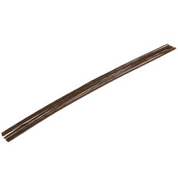 Blumentag FIW-0.95 Проволока флористическая в оплётке 0.95 мм сталь бумага 5 х 20 шт. 40 см №03 коричневый