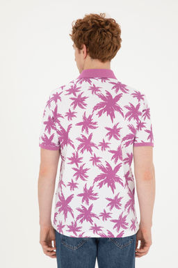 Мужская фиолетовая футболка Неожиданная скидка в корзине - U.s. polo assn фото 5