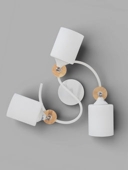 Люстра XA1634/3, 3×60 Вт, E27, белая