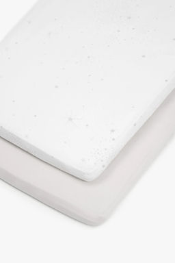 MOTHERCARE / Простыни натяжные для корзины 75 x 28 см 2 шт.