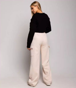 Брюки #ОБШ1939, кремовый - Dommod фото 4