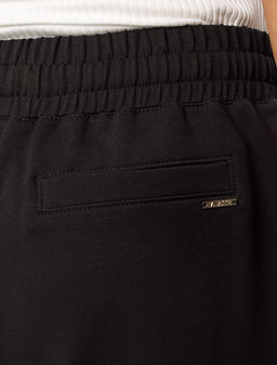 Шорты из эластичного футера двухнитки - Vilatte фото 2